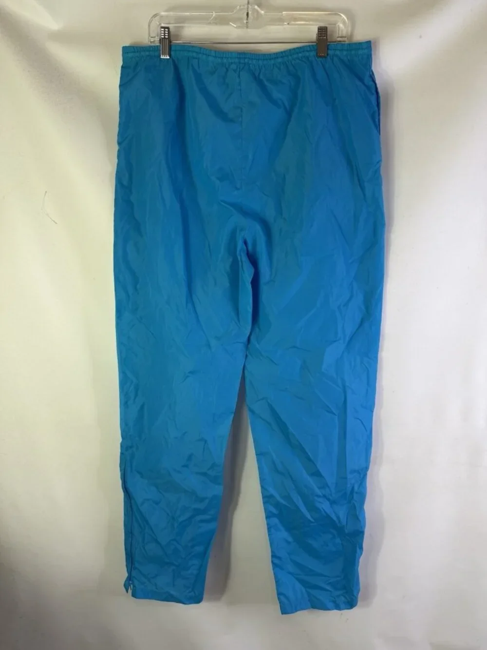 Vintage 80s Nike Pants Soft Shell Windbreaker Baggy Blue USA